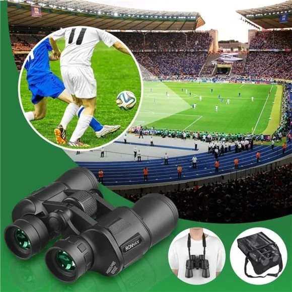 20x50 High Power Binoculars, Military Compact HD Waterproof Binocular